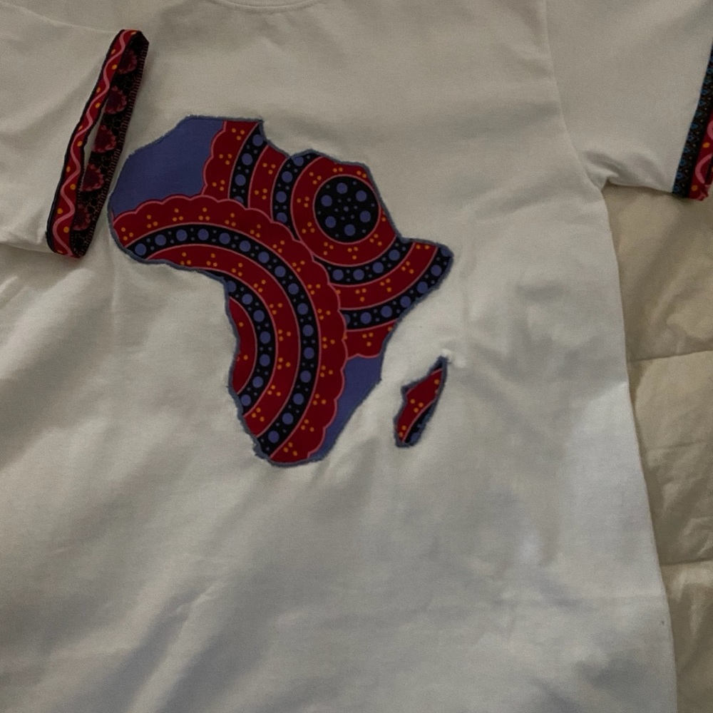 African Pattern T-shirt | African map T-shirt